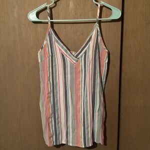 Colorful Striped Women's Camisole